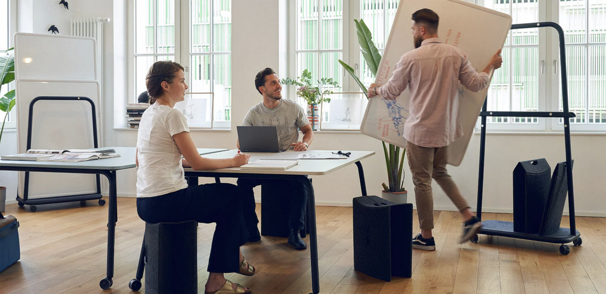 Agile Working - muunneltavat työtilat