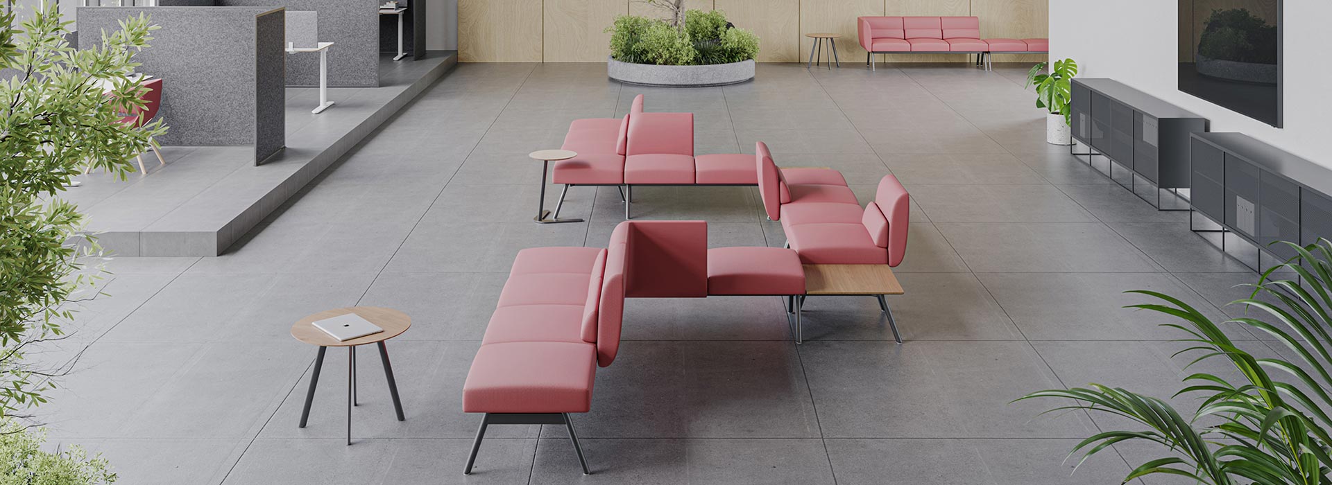 Modulaarinen sohvaryhmä Nido
