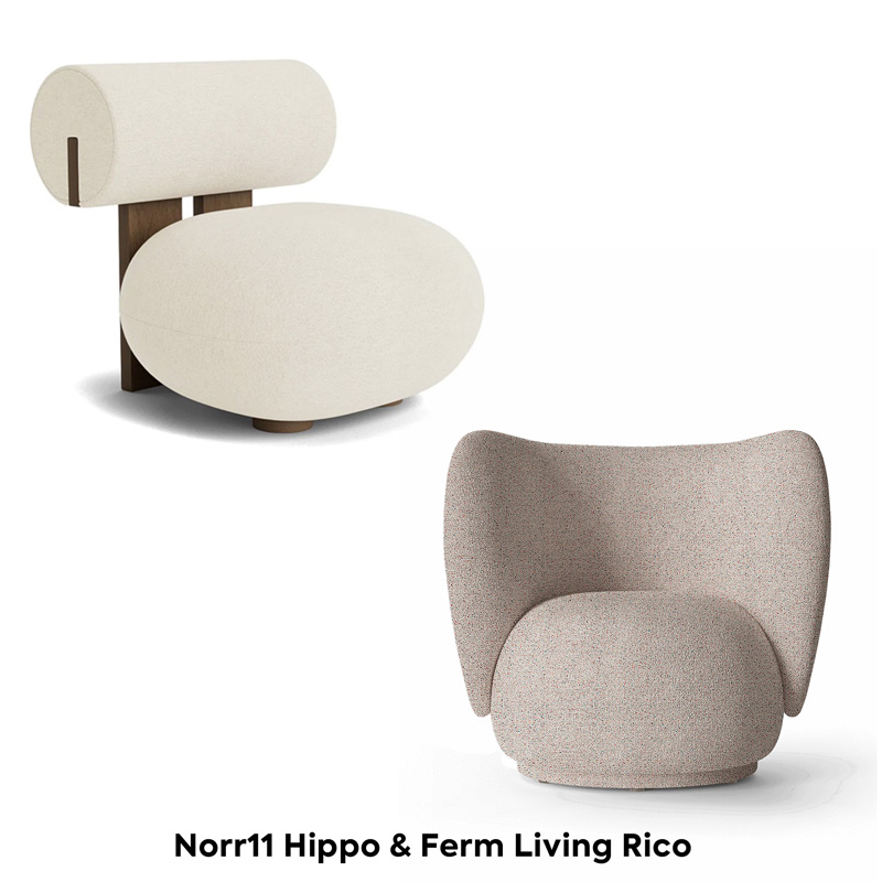 Norr11 Hippo ja Ferm Living Rico