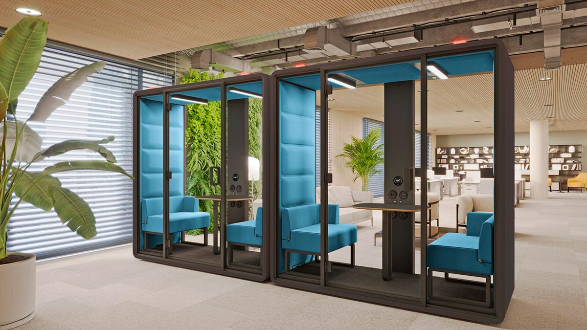 Hushoffice vetäytymistilat