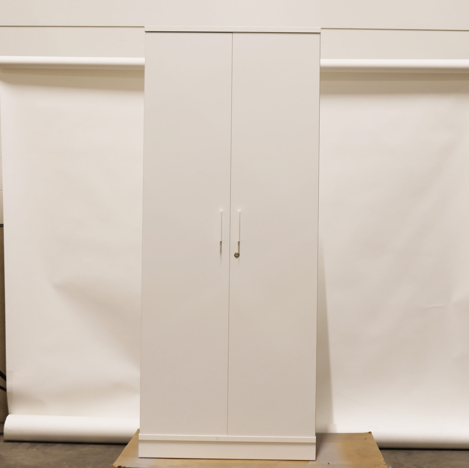 Narbutas Uni vaatekaappi 800x425x1954 mm, valkoinen