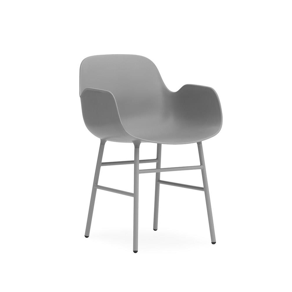 Form tuoli käsinojilla, yksivärinen - Image 5