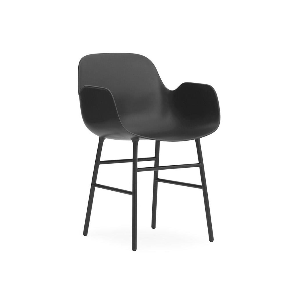 Form tuoli käsinojilla, yksivärinen - Image 6