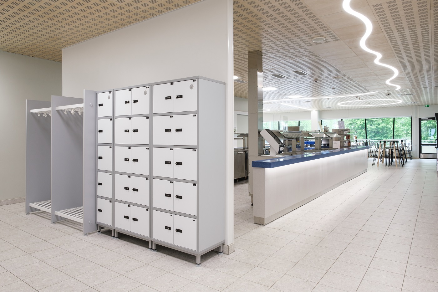 Kiip lokerikko, 2x5 lokeroa, eri värejä - Image 3