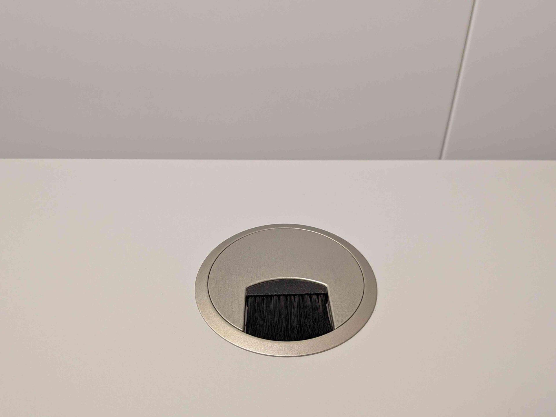 Sähköpöytä valkoinen/vaaleanharmaa 160x80 - Image 3